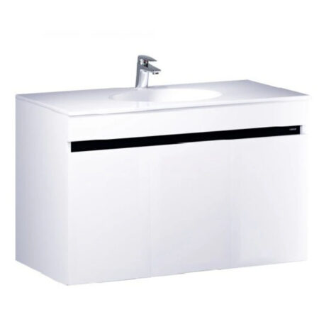 Bộ Tủ Lavabo Caesar LF5028/EH15028AV Treo Tường Màu Trắng