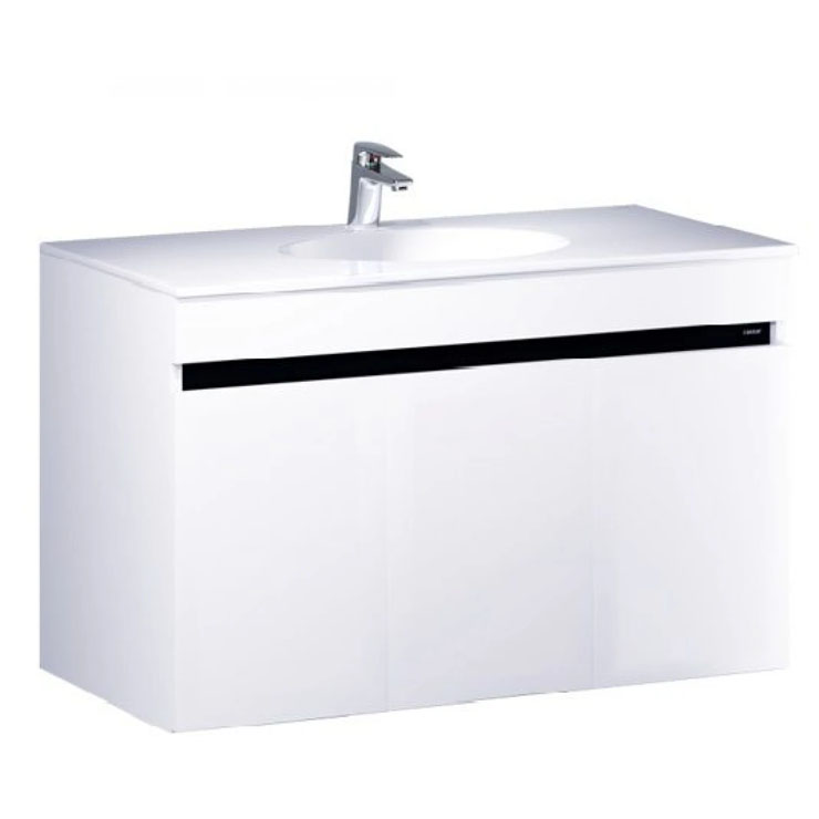 Bộ Tủ Lavabo Caesar LF5028/EH15028AV Treo Tường Màu Trắng