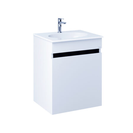 Bộ Tủ Lavabo Treo Caesar L5022/EH15022AV Màu Trắng