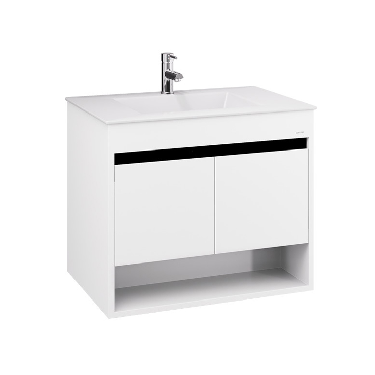 Bộ Tủ Lavabo Caesar LF5032/EH15032AV Treo Tường 750x500mm