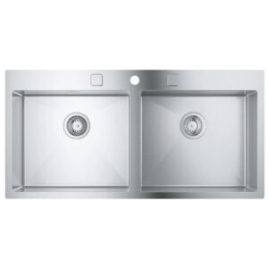 Chậu Rửa Chén GROHE 31585SD1 AISI 304 K800 2 Hộc