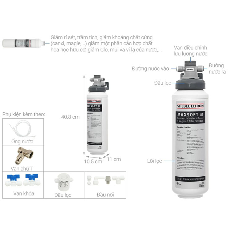Máy Làm Mềm Nước STIEBEL ELTRON MAXSOFT M (VN) Thương Mại