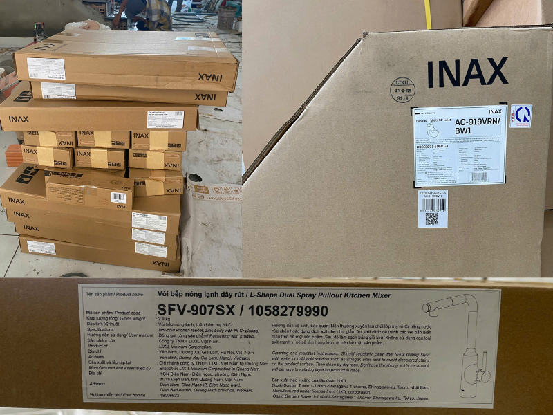 Kiểm tra bao bì sản phẩm và thông tin sản phẩm