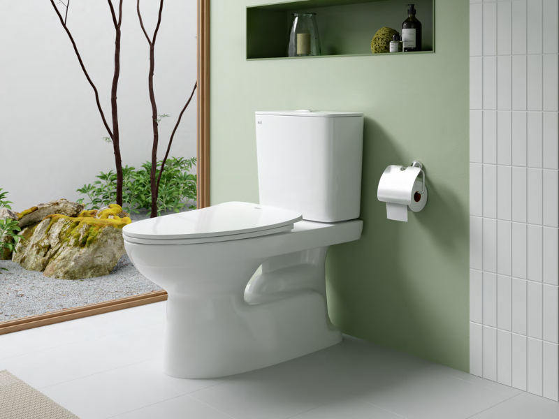 Kích thước bồn cầu tiêu chuẩn bao nhiêu? Cách đo đúng trước khi mua Kích thước bồn cầu 2 khối