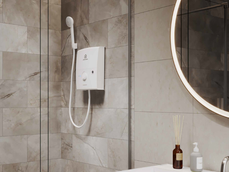 Cách chọn máy nước nóng cho gia đình 4 người Máy nước nóng trực tiếp lắp đặt trong phòng tắm ngày nay.