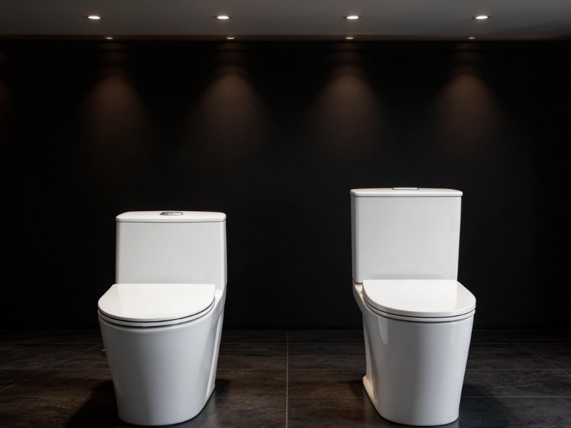 So sánh bồn cầu 1 khối và 2 khối chi tiết