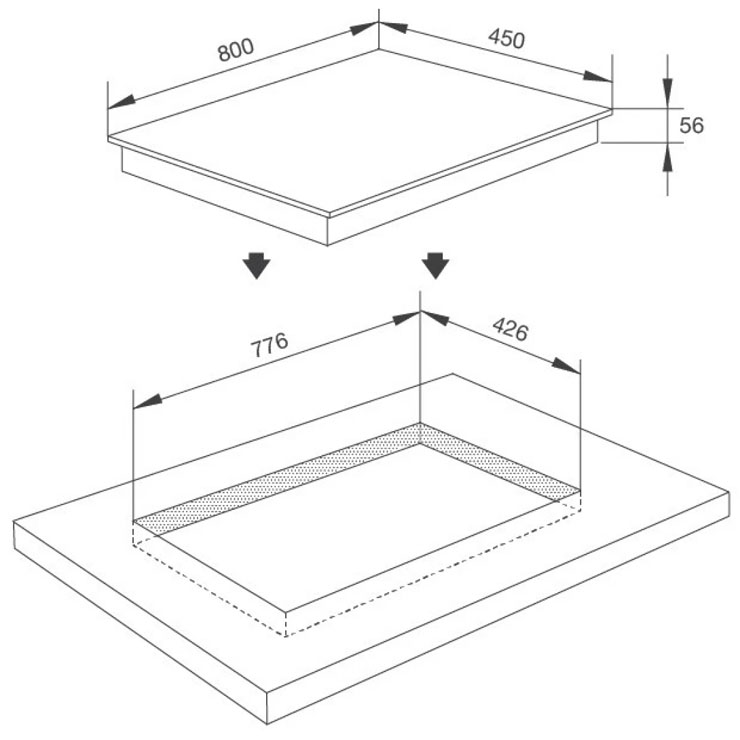 Bếp Từ Malloca MH-802 Skylux 2 Vùng Nấu Âm Bàn Bếp Từ Malloca MH-802 Skylux 2 Vùng Nấu Âm Bàn