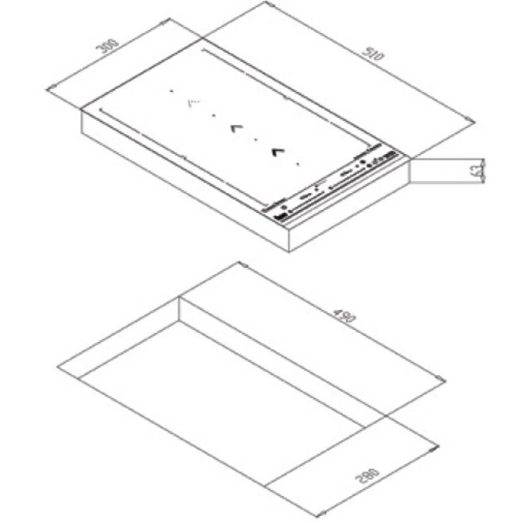 Bếp Từ Teka 112500000 IZS 34600 DMS 4 Vùng Nấu Bếp Từ Teka 112500000 IZS 34600 DMS 4 Vùng Nấu