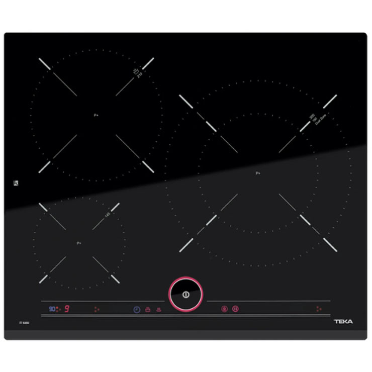 Bếp Điện Từ Teka 10210183 IT 6350 IKNOB 3 Mặt Bếp