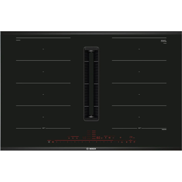 Bếp Từ Kết Hợp Hút Mùi Bosch HMH.PXX875D67E 4 Vùng Nấu Serie 8