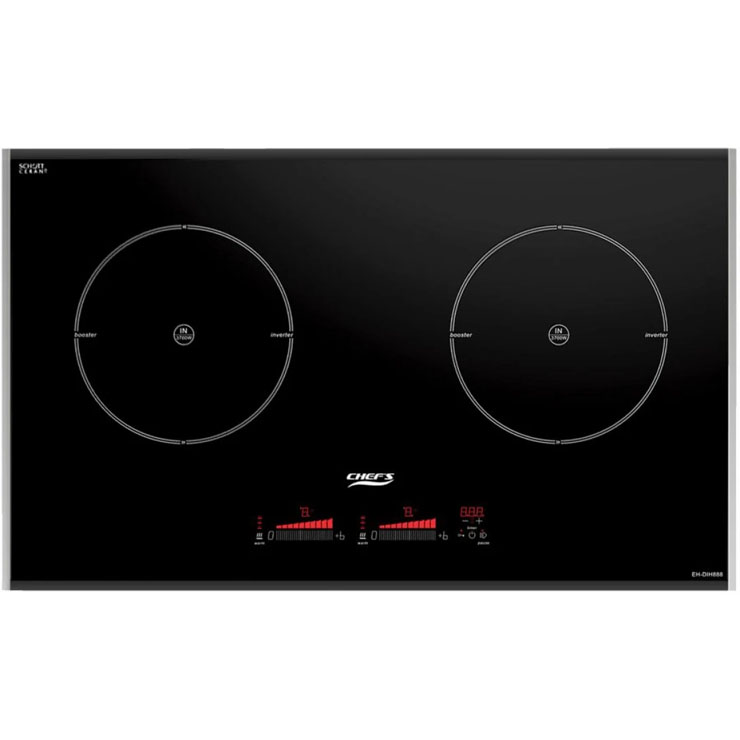 Bếp Từ Chefs EH-DIH888/P/S 2 Vùng Nấu