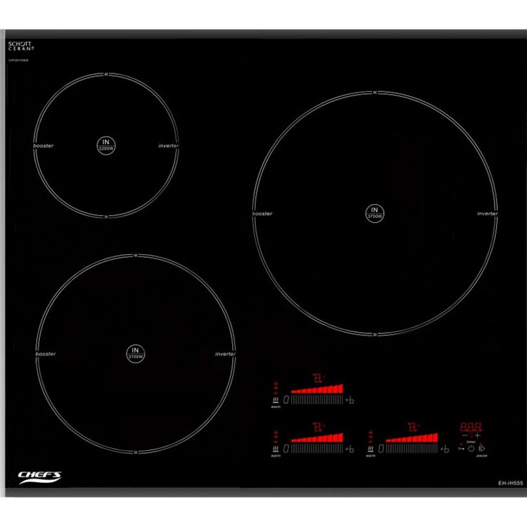 Bếp Từ Chefs EH-IH555 3 Vùng Nấu