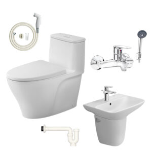 COMBO Thiết bị vệ sinh INAX AC-989VN (S100-4) siêu tối ưu