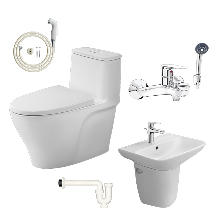 COMBO Thiết bị vệ sinh INAX AC-989VN (S100-4) siêu tối ưu