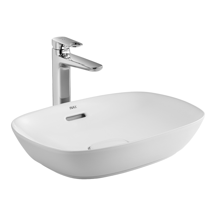 Chậu Rửa Lavabo INAX AL-622V Đặt Bàn AquaCeramic