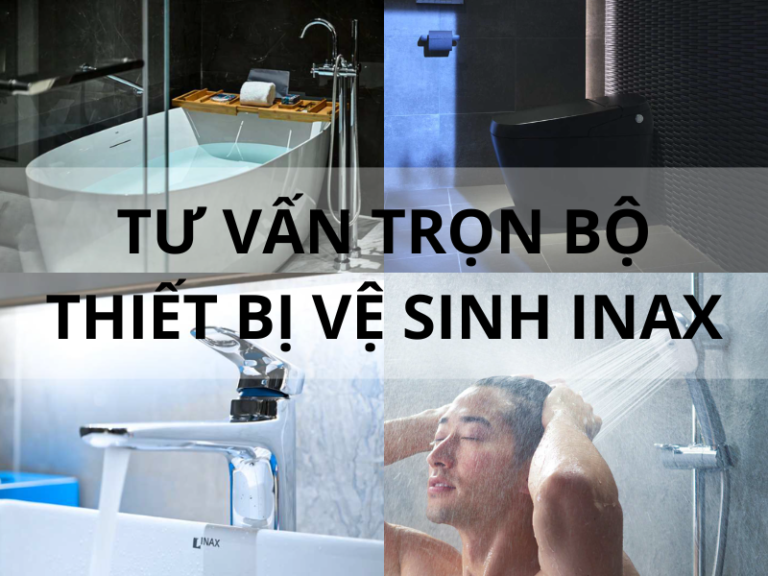 Có nên mua trọn bộ thiết bị vệ sinh INAX cho phòng tắm không?