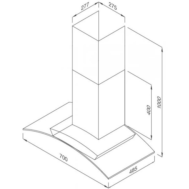 Máy Hút Khói Khử Mùi Malloca MC 9078-700 (MC9078-700) Áp Tường Máy Hút Khói Khử Mùi Malloca MC 9078-700 (MC9078-700) Áp Tường