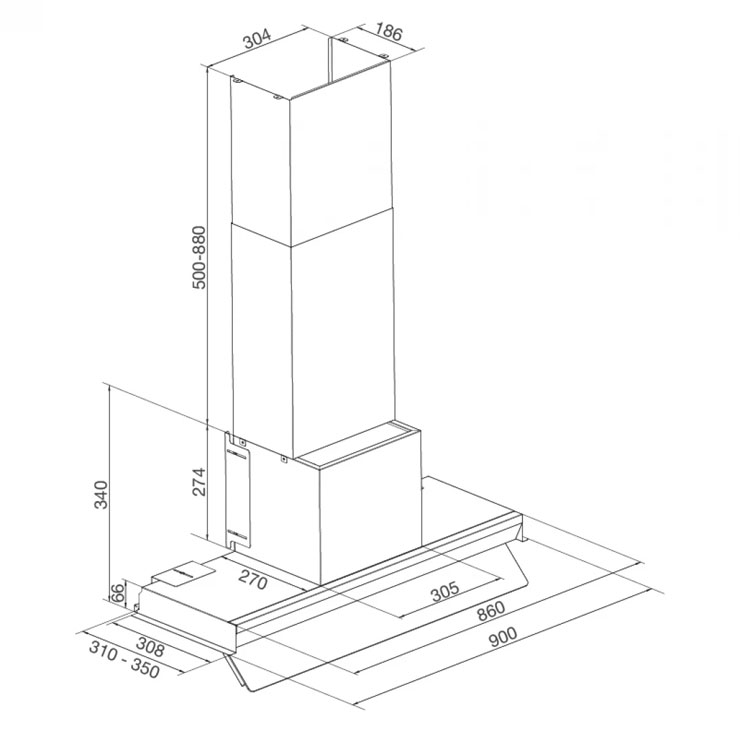 Máy Hút Mùi Malloca MH 900SP Space Khử Mùi Âm Tủ Màu Đen Máy Hút Mùi Malloca MH 900SP Space Khử Mùi Âm Tủ Màu Đen