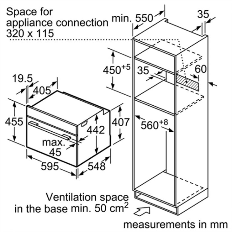 Lò Nướng Bosch HMH.CMG656BS6B Kết Hợp Vi Sóng Lò Nướng Bosch HMH.CMG656BS6B Kết Hợp Vi Sóng