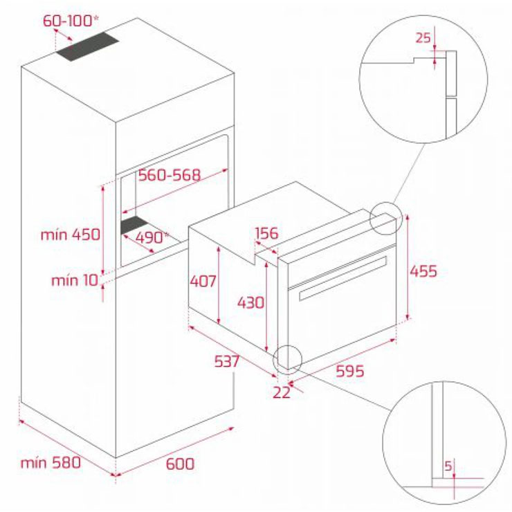 Lò Nướng Đa Chức Năng Teka 40587601 HLC 847 C Lắp Âm Lò Nướng Đa Chức Năng Teka 40587601 HLC 847 C Lắp Âm