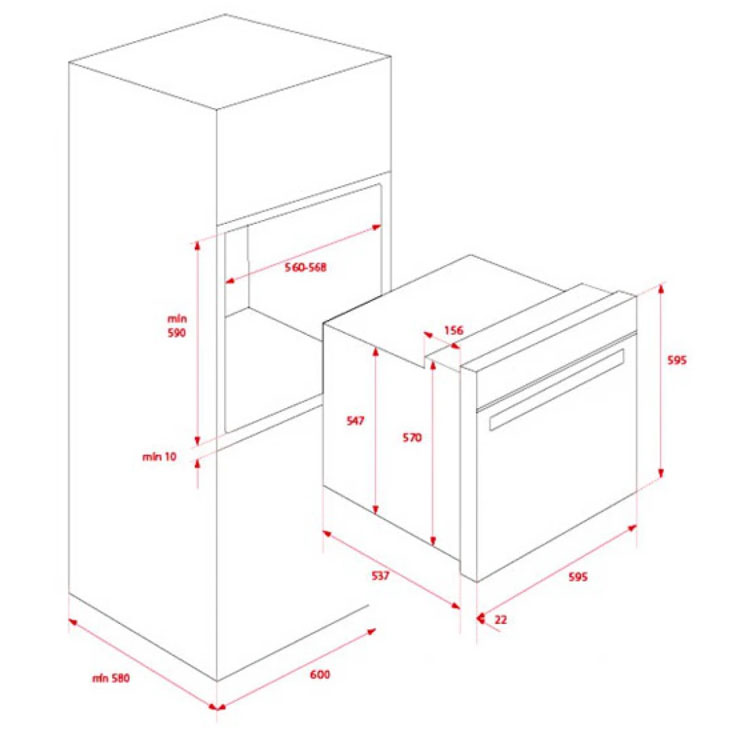 Lò Nướng Teka 41560070 HLB 840 Lắp Âm Lò Nướng Teka 41560070 HLB 840 Lắp Âm