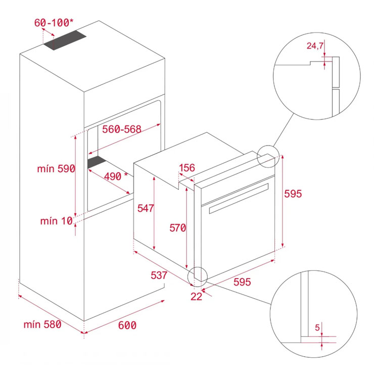 Lò Nướng Teka 111020004 HCB 6415 Lắp Âm 71 Lít Lò Nướng Teka 111020004 HCB 6415 Lắp Âm 71 Lít