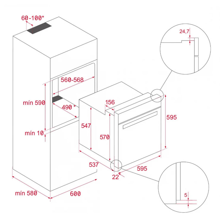 Lò Nướng Teka 111020029 EASY HCB 6525 Lắp Âm 71 Lít Lò Nướng Teka 111020029 EASY HCB 6525 Lắp Âm 71 Lít