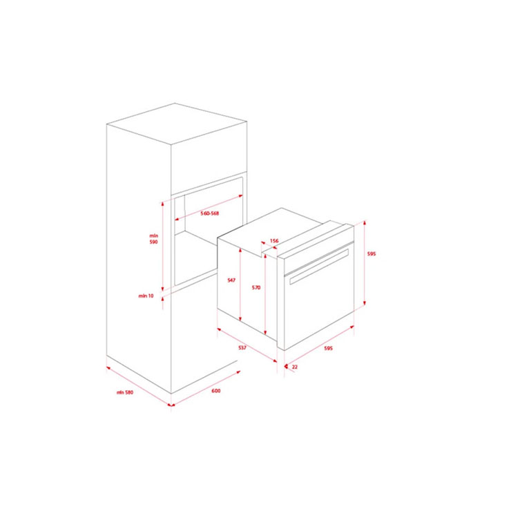 Lò Nướng Teka 41560120 HSB 615 Lắp Âm Lò Nướng Teka 41560120 HSB 615 Lắp Âm