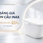 Bảng giá bồn cầu INAX khuyến mãi đến 40% tại TSQUARE