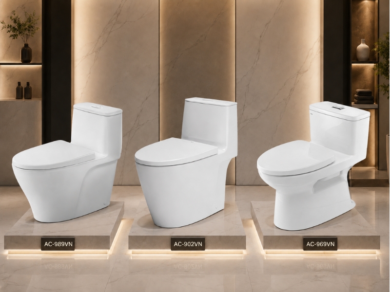 So sánh các mẫu bồn cầu INAX theo ngân sách